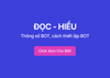 ĐỌC - HIỂU BOT